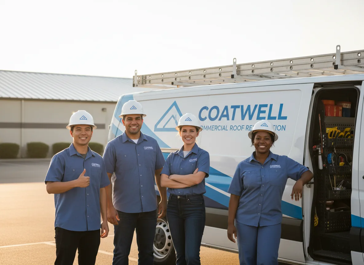 Commercial roof coating company in Fruitland, MD